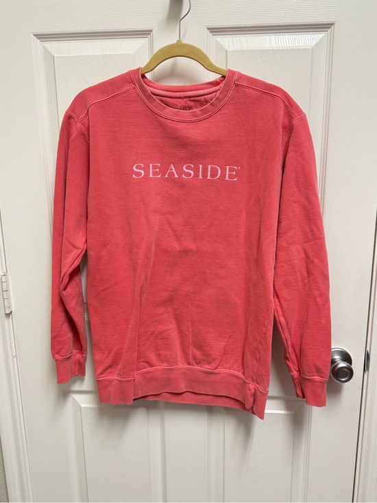 The Seaside Style Sweaters - The Seaside Style Pink Crewneck Sweatshirt